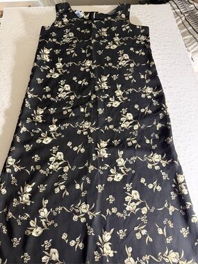 Sleeveless Black Maxi Reversible Dress – 2-in-1 Dress